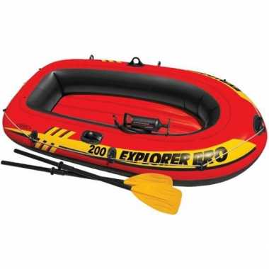 Groothandel intex opblaas roeiboot met peddels en pomp speelgoed kope