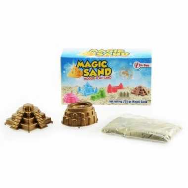 Groothandel magisch speelzand bruin 225 gram speelgoed kopen