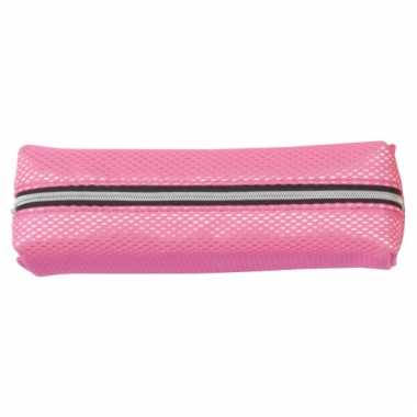 Groothandel neon roze pennen etui 19 cm speelgoed kopen