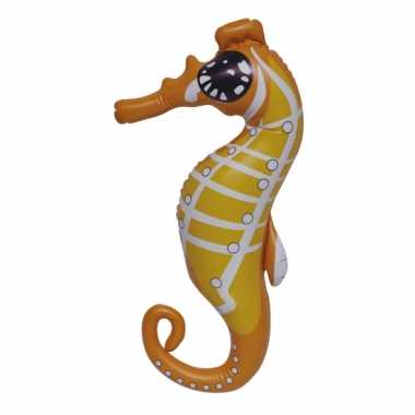 Groothandel  Opblaas zeepaard oranje 51 cm speelgoed kopen