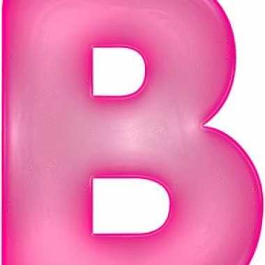 Groothandel opblaasbare letter b roze speelgoed kopen