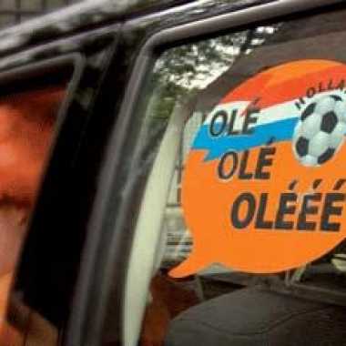 Groothandel orange autoraam sticker voetbal speelgoed kopen