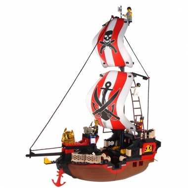 Groothandel sluban groot piratenschip bouwstenen set speelgoed