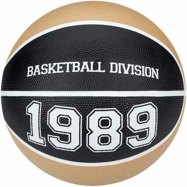 Groothandel speelgoed basketbal beige zwart 23 cm