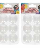 Groothandel 12x stuks speelgoed ping pong balletjes 40 mm 4 cm