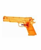 Groothandel 15x voordelige waterpistolen oranje speelgoed
