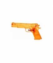 Groothandel 20x voordelige waterpistolen oranje speelgoed