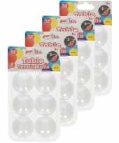 Groothandel 24x stuks speelgoed ping pong balletjes 40 mm 4 cm