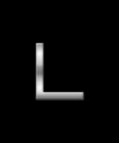 Groothandel auto sign sticker letter l 2 5 cm speelgoed
