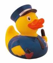 Groothandel badeendjes politie agent 9 cm speelgoed