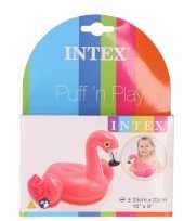 Groothandel badspeeltje opblaas roze flamingo 25 cm speelgoed