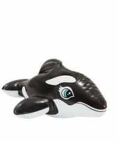 Groothandel badspeeltje opblaas zwarte orka 25 cm speelgoed