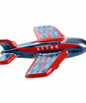 Groothandel blikken speelgoed vliegtuigje nt306 11 cm