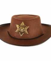 Groothandel bruine cowboy hoed voor kinderen speelgoed