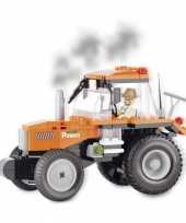 Groothandel cobi tractor bouwstenen pakket speelgoed