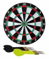 Groothandel dartbord 42 cm incl 6 dartpijltjes sportief speelgoed