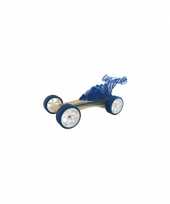 Groothandel donkerblauwe strandbuggy raceauto bamboe 8 cm speelgoed
