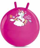 Groothandel fuchsia roze skippybal eenhoorn 50 cm speelgoed voor peuters kleuters kinderen