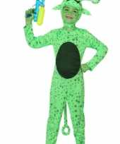 Groothandel groene alien kostuum kind speelgoed