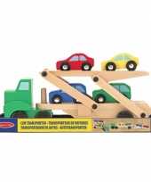 Groothandel houten auto transportwagens speelgoed