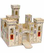 Groothandel houten speel kasteel medieval speelgoed