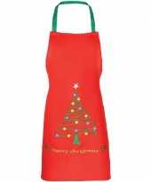 Groothandel kerst knutsel schort rood voor kids speelgoed