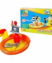 Groothandel opblaas zwembad met piraten thema speelgoed