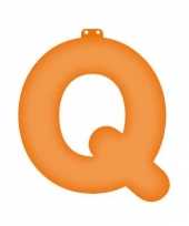 Groothandel opblaasbare letter q oranje speelgoed