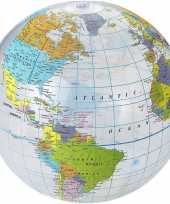 Groothandel opblaasbare strandbal globe speelgoed