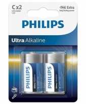 Groothandel phillips long life batterijen r14 1 5 volt 2 stuks speelgoed