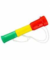 Groothandel plastic toetertje rood geel groen 20 cm speelgoed