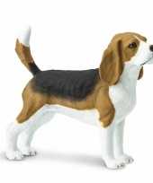 Groothandel speelgoed nep tricolor beagle hond 6 cm