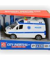 Groothandel speelgoed politie auto bus met licht en geluiden 14 cm