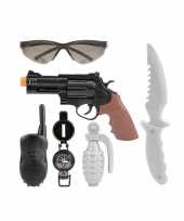 Groothandel speelgoed politie pistool wapen set 6 delig