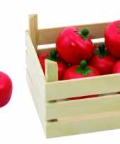 Groothandel speelgoed tomaten in kist