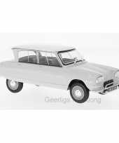 Groothandel speelgoedauto citroen ami 6 1961 wit 1 24 16 x 6 x 6 cm