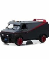 Groothandel speelgoedauto gmc vandura 1983 the a team zwart 1 24 19 x 8 x 8 cm
