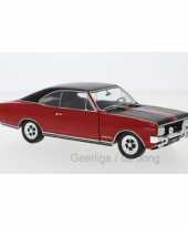 Groothandel speelgoedauto opel commodore a gs e 1970 rood 1 24 19 x 7 x 7 cm