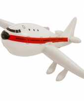 Groothandel wit opblaas vliegtuig 50 cm speelgoed