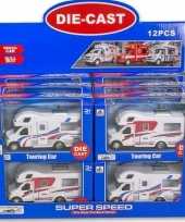 Groothandel witte speelgoed camper voor kinderen 17 cm