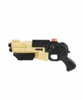 Groothandel zwart beige speelgoed leger waterpistool 42 cm
